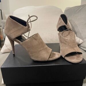 Alexander Wang Suede Sandal Heel